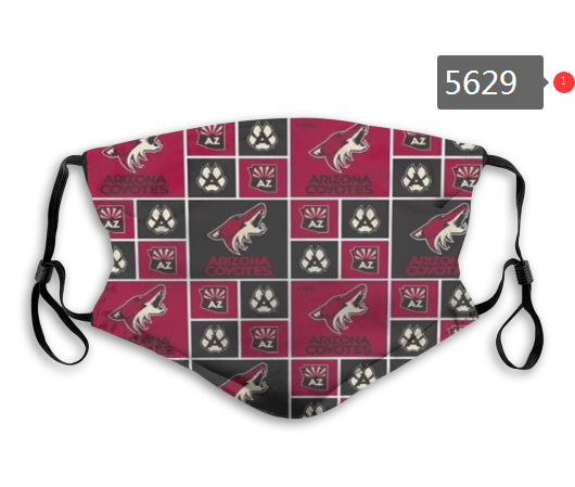 2020 NHL Arizona Coyotes Dust mask with filter->nfl dust mask->Sports Accessory